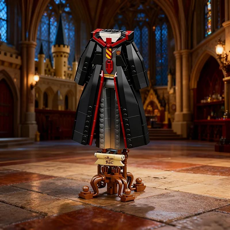 661 Pcs Creative Magician'S Magic Robe Building Blocks Friends Magnificent Clothing Desktop Home Decoration Children Toy Gifts