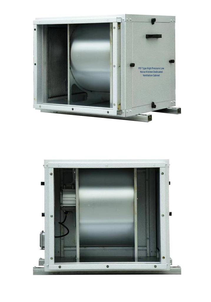 Industrial Kitchen Exhaust Fan 380V/220V - Centrifugal Cabinet for Oil Fume Extraction