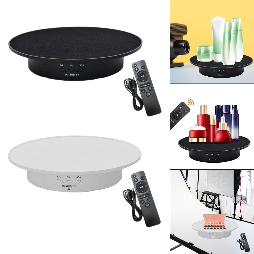 Electric Rotating Display Stand Electric Display Rack Show Holder for Bags Cakes Jewelry Photography Product Shows Cosmetic