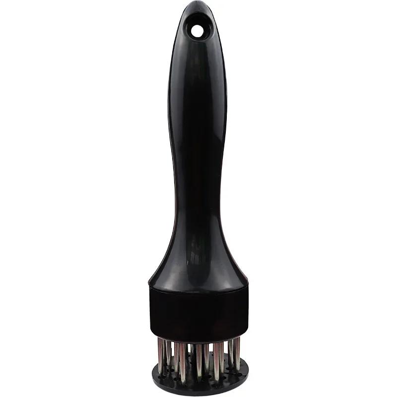 1 шт. молоток для размягчения мяса из нержавеющей стали, игла для раздавливания мяса, бытовой перфоратор, ежедневная игла для разламывания сухожилий, игла для вставки мяса