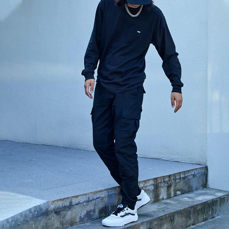 Vans Брюки карго мужские черные умеренные VN0A5FJGBLK