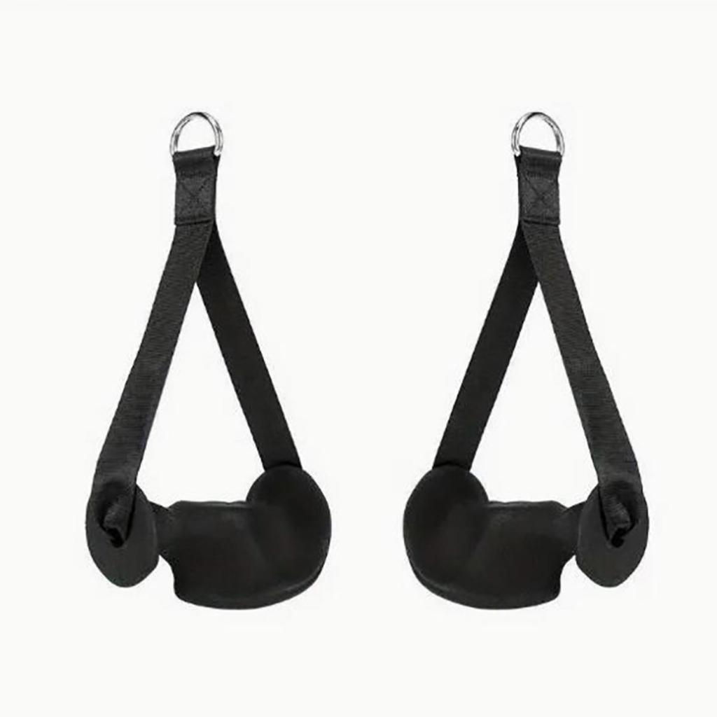 Fitness Lat Pull Down Bar  Grip Pulley Cable Machine Attachments Gym Weight Lifting Rope Handle Wrist Workout Equipment
