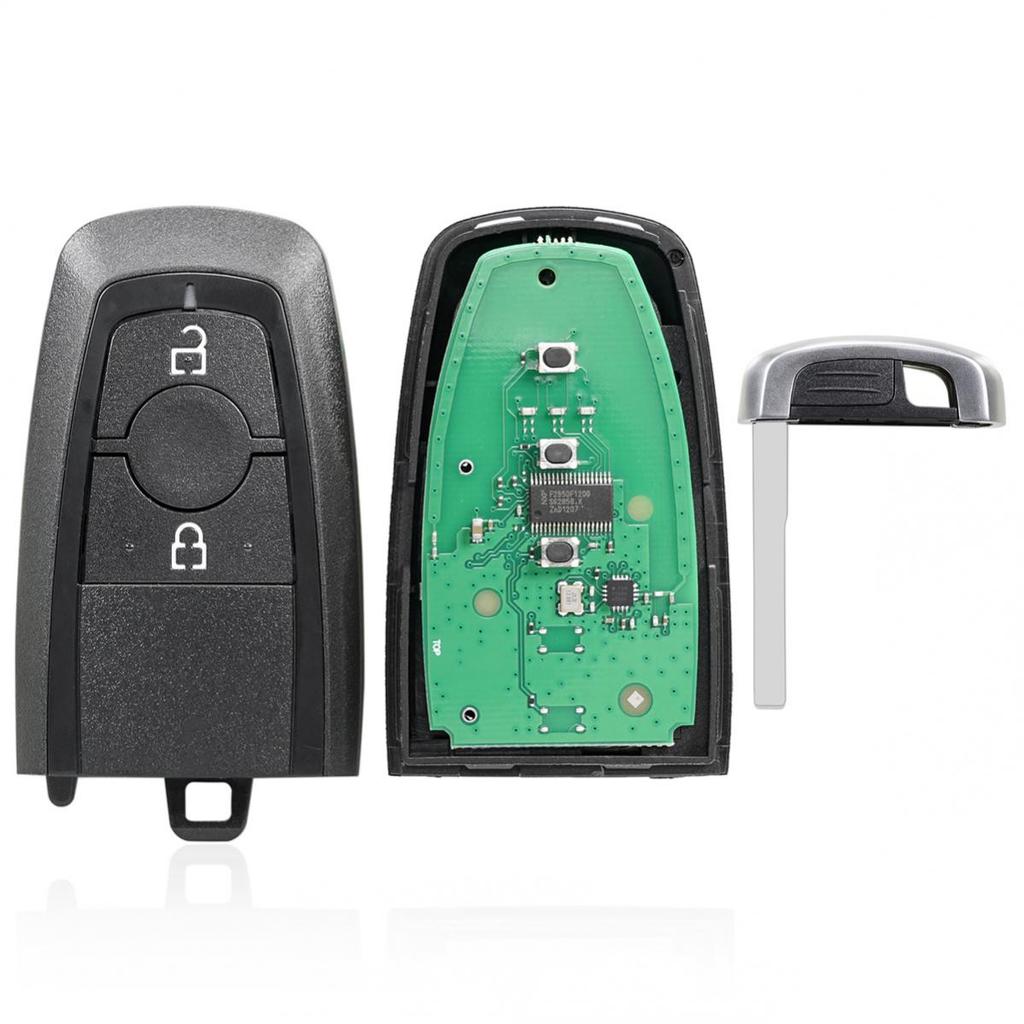 2 Buttons 434MHz Keyless Smart Remote Car Key Fob with 49Chip A2C93142101 Fit for FD