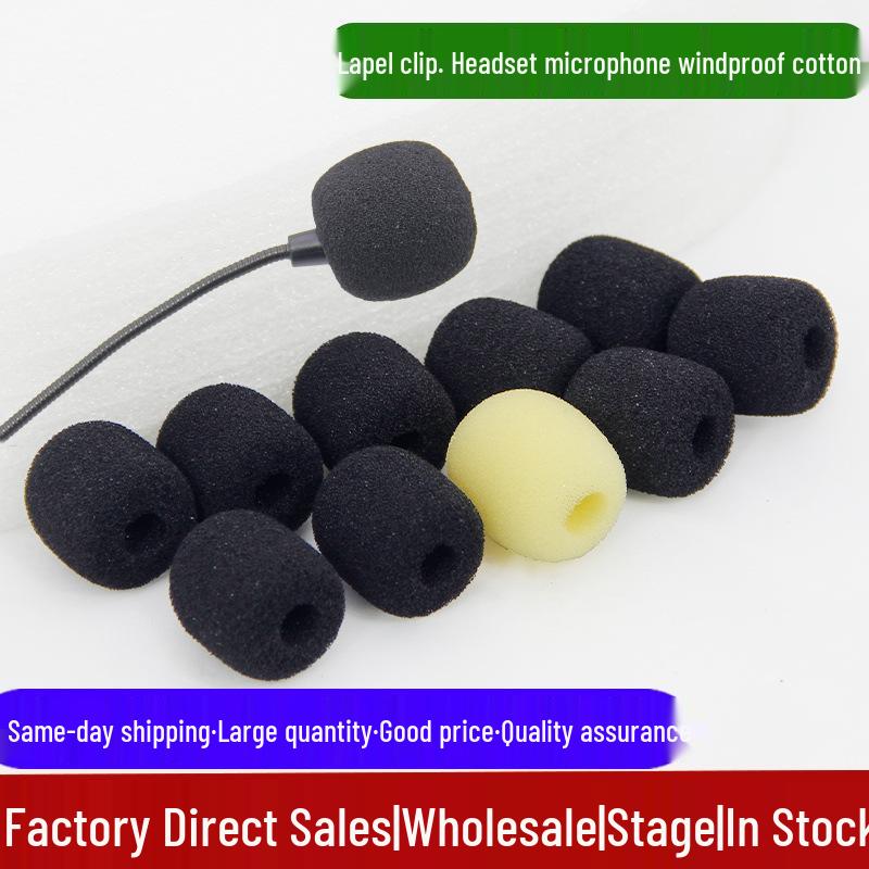 Little Bee Universal Headset with Mic Windscreen and Lapel Clip