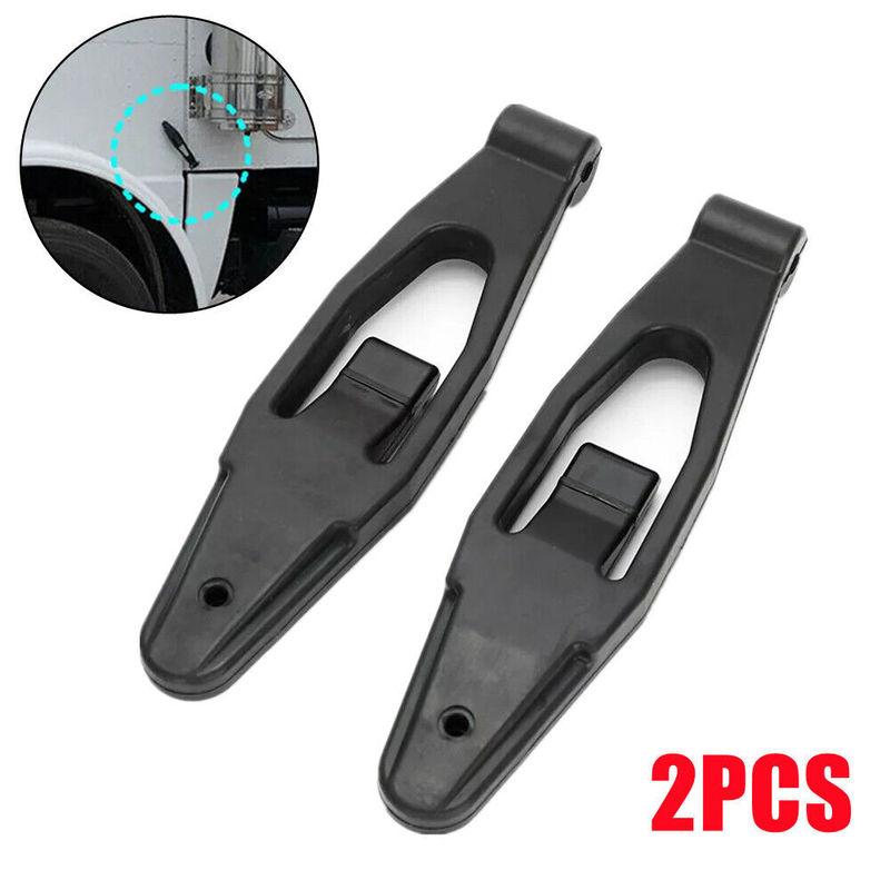 2 шт. Для Peterbilt 357 367 377 378 379 388 389 Kenworth T300 T600 T800 W900 L56-0001 Комплект основания защелки капота Автомобильные Автоаксессуары