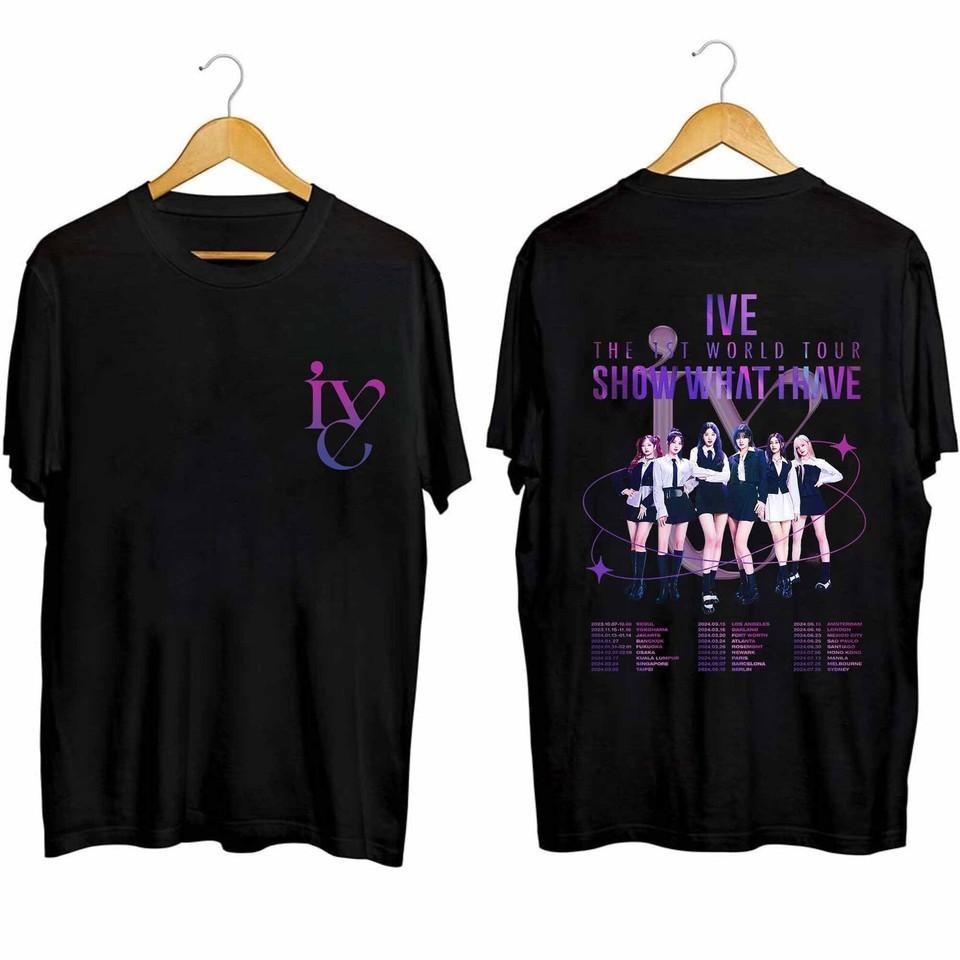 Ive The 1st World Tour 2024 Shirt Ive Show What I Have World Tour 2024 Shirt