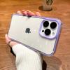Разноцветный прозрачный чехол для телефона конфетного цвета для iPhone 16 Pro Max 15 14 13 12 11 X XS XR 7 8 Plus SE Прозрачная мягкая противоударная накладка