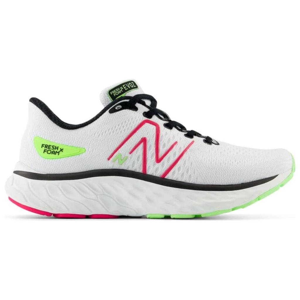 New Balance Evoz V3 Comfortable Lace-Up Durable Low-Top Casual Running Shoes Women Sneaker White Red Green WEVOZRW3