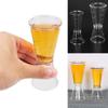 Party Bar Single Drink Jigger Short Cocktail Shaker Double Shot Measure Cup