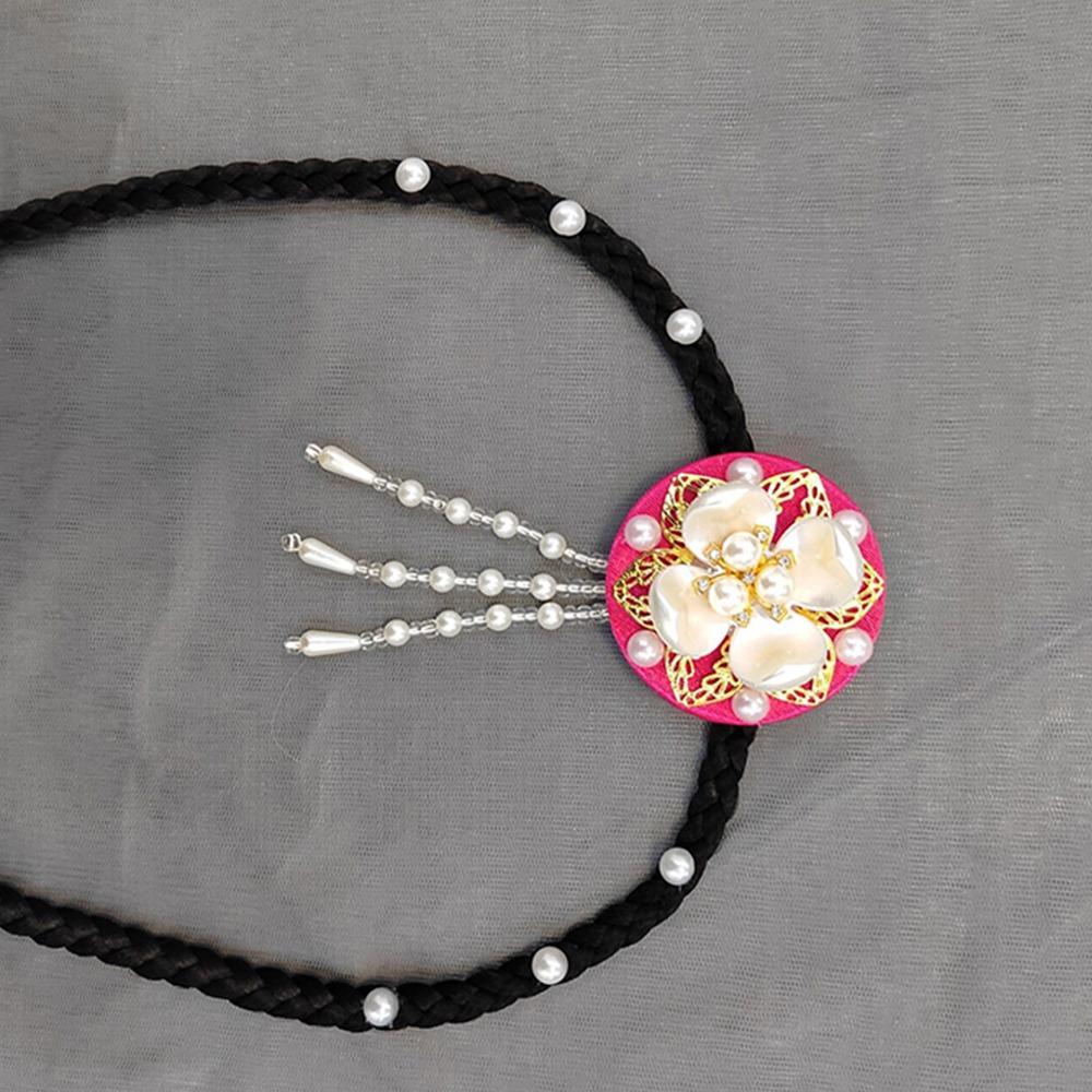 Elegant Hanbok Headwear Charm Hairpiece Headdress Korean Traditional Headband for Classical Dance