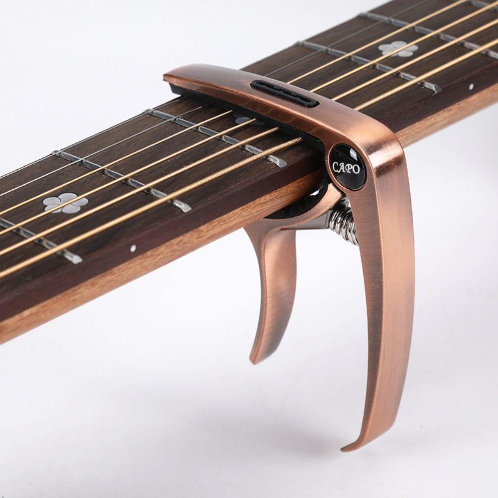 Accessories Electric Guitar Tuning Clamp Guitar Tuner Key Trigger Capo Guitar Capo Guitar Clamp