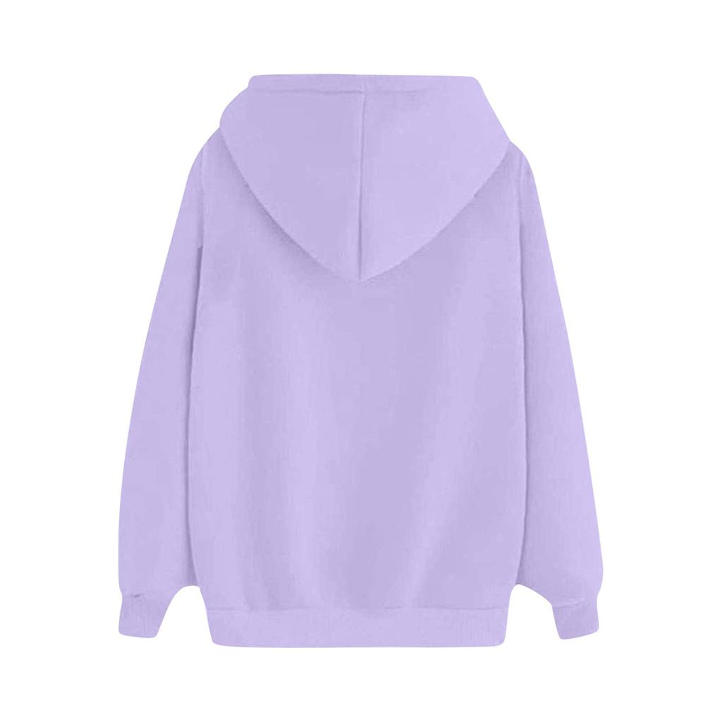 Женская мода, повседневная толстовка с капюшоном и забавным принтом, свободные спортивные топы, пуловер