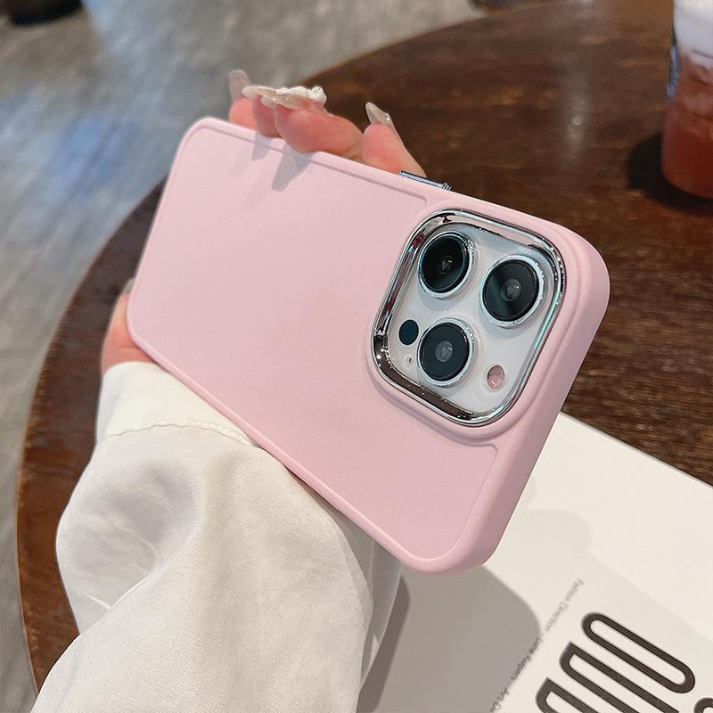 Подходит для чехла для мобильного телефона Apple 14Pro iPhone 15 Прозрачный 12/16 Простой Xsmax Внутренний Противоударный Xr Мягкий чехол