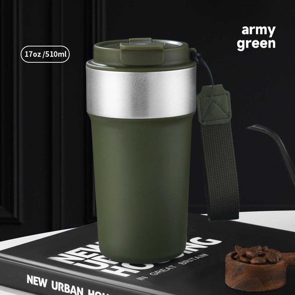 510ML 304 Stainless Steel Insulated Cup Leak-Proof Travel Coffee Mug Keep Hot Cold Tumblers Gift for Travel Coffee Office