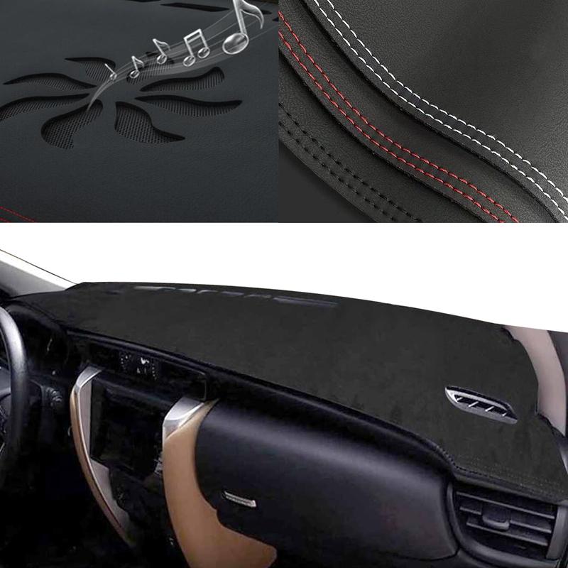 for Toyota Fortuner 2015 2016 2017- Special ized Dashboard Cover Anti‑Glare Sunshade Pad Dash Mat Interior Accessories