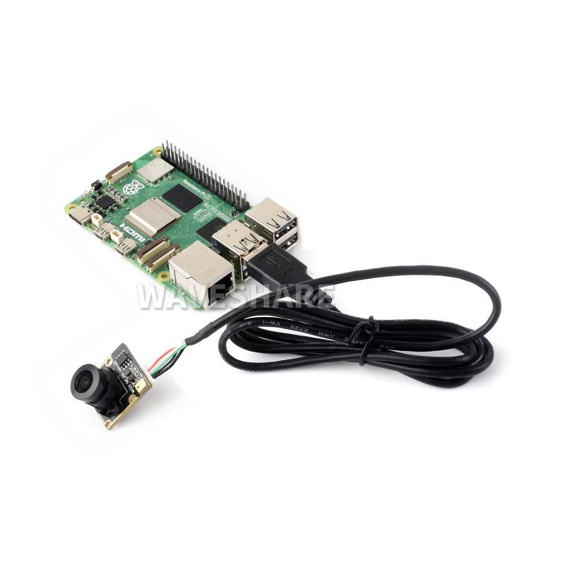 IMX335 5MP USB Camera (B), 2K Video Recording, Better Sensitivity in Low-Light Condition, Wide Dynamic Range