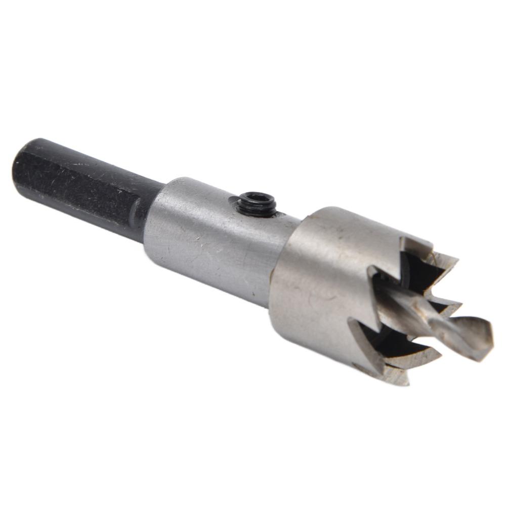 17mm Diameter Hole Saw Cutter Wood Plastic Alloy Compatible HSS Drill Bit For Metal