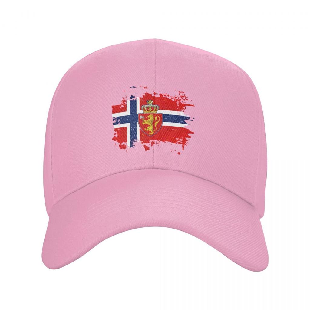 Custom Coat Of Arms Of Norway Baseball Cap Unisex Women Breathable Norwegian Flag Proud Dad Hat Outdoor