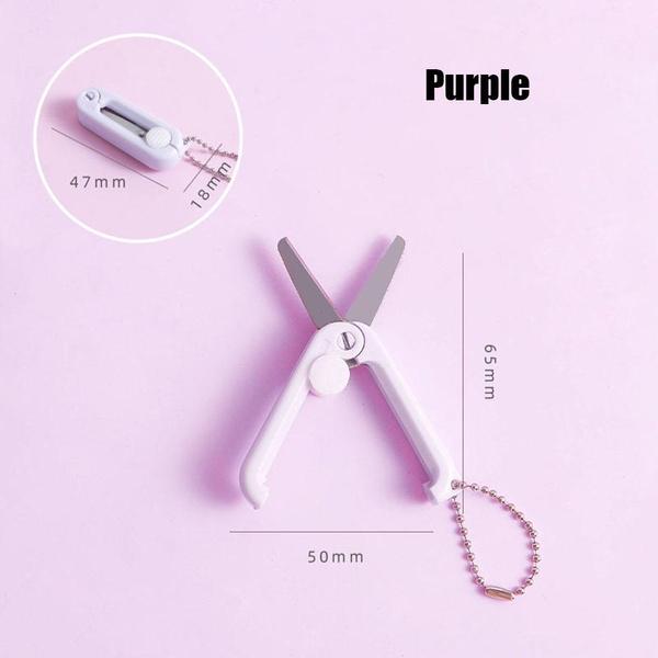 Выдвижные портативные телескопические ножницы для офисных студентов Портативные маленькие ножницы МИНИ-ножницы из нержавеющей стали Детские складные ножницы