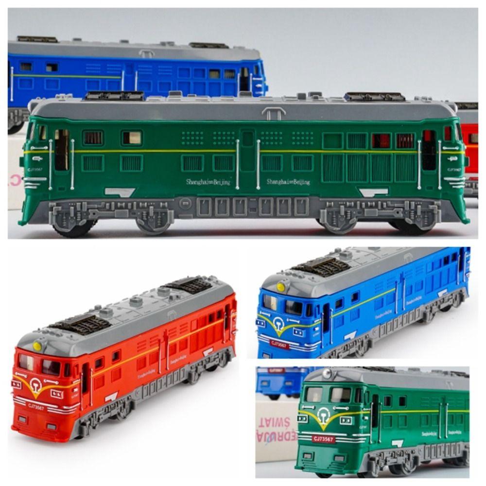 Miniature Inertial Train Model Educational Train Car Toys Toddlers Rail Vehicle Toy Boys and Girls
