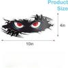 Funny Monster Sticker Waterproof 3D Vinyl Self Adhesive Funny Anime Cute Auto Peeking Monster Car Stickers