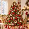 60Pcs Christmas Ornaments Set Shatterproof Xmas Tree Hanging Balls Snowflake Pendants Navidad Holiday 2026 Christmas Decoration