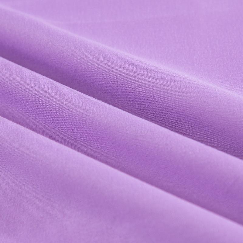 Solid Color Fitted Sheet Breathable Bedsheet Mattress Protective Cover Soft Bedding Non-slip Bed Cover Suitable for Home Master Bedroom Guest Bedroom