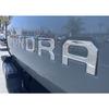Silver Raised Rear Emblem Decal for -2025 TUNDRA Tailgate ert Letters