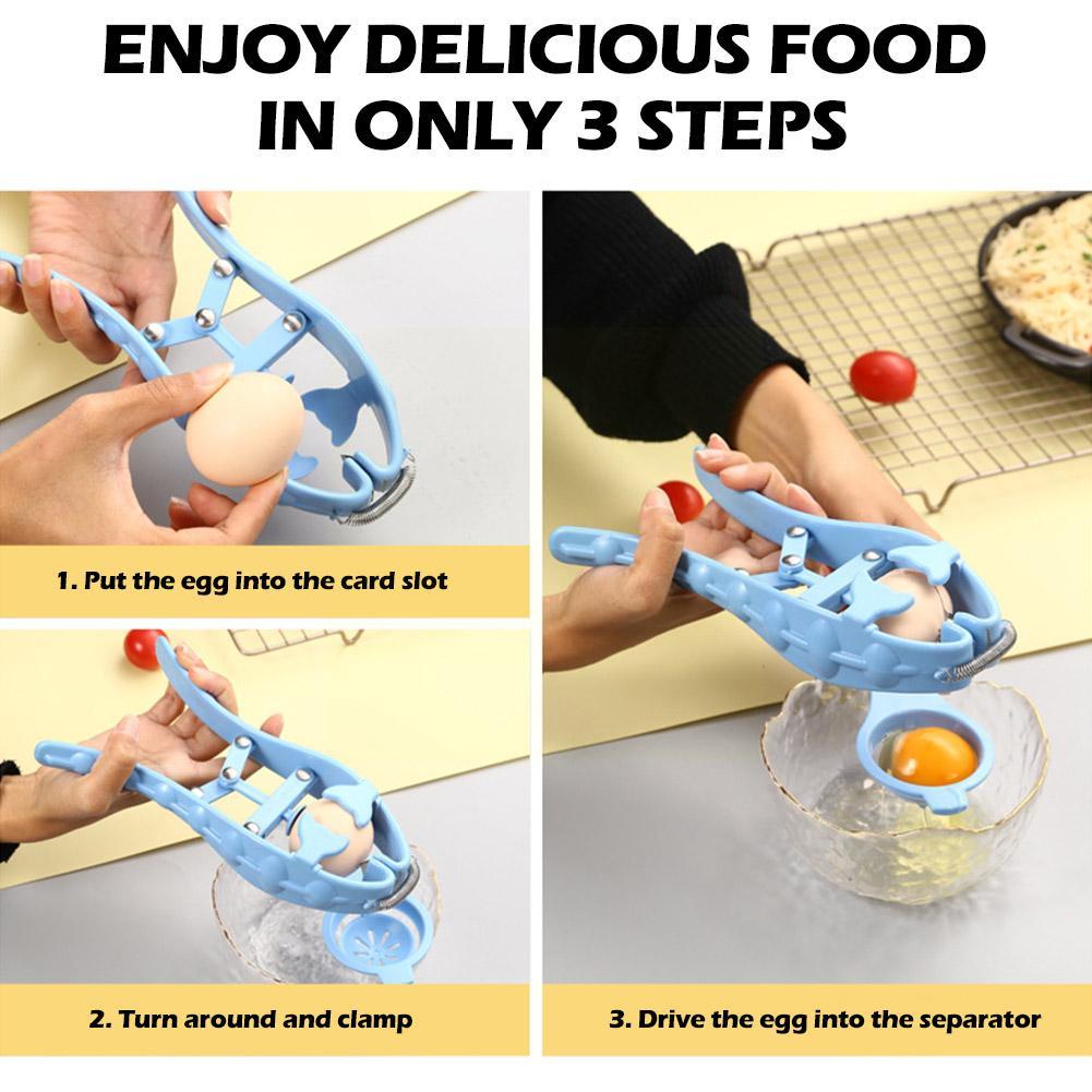 Ручной многофункциональный нож для яиц из нержавеющей стали с функцией выпечки яичного желтка, крекера, кухонных гаджетов для дома/инструментов/новаторских аксессуаров