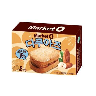 Orion Пирог Market O Dacquoise с миндальной пудрой и кремом из фундука 176 г x 1 упаковка
