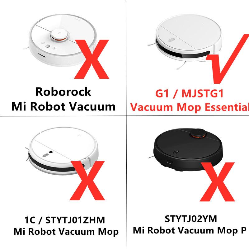 Основная щетка HEPA-фильтр Тряпка для Xiaomi Mi Robot Vacuum-Mop Essential Mijia G1 MJSTG1 Запчасти Skv4136gl Аксессуары
