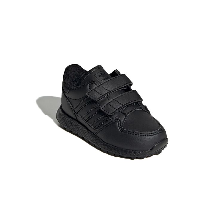 adidas Оригинальные Forest Grove Cf I Красочные Минималистичные Нескользящие Низкие Кроссовки для Ходьбы Детская Обувь Черный EG8963