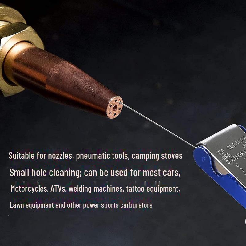 Stainless Steel and Aluminum Welding Nozzle and Cutting Nozzle Set with Carbide Pass Needle and Spot Welding Gun Tip.