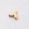 5pcs Gold Stainless Steel Mermaid Tails Charms Beads for DIY Jewelry Making Necklace Findings Bracelet Supplies Accessories