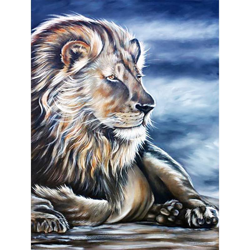 Алмазная картина Лев, вышивка крестиком, мозаика, Алмазная вышивка, животные, стразы, картины, домашний декор
