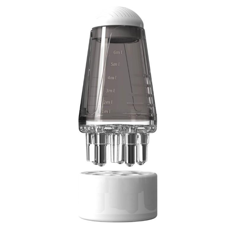 Sensitive Scalp Friendly Applicator Comb Liquid Oil Guiding Massager for Gentle Home Hair Growth Care
