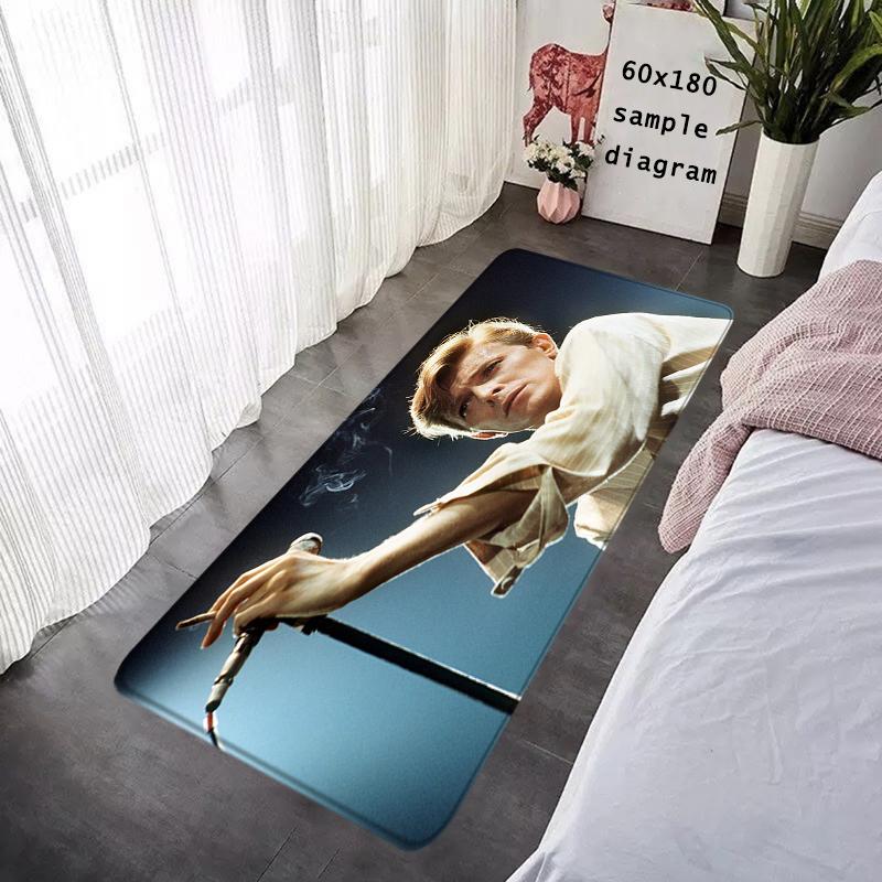 House Entrance Doormat Hallway Carpet David Bowies Living Room Rugs Foot Carpets Bath Rug Floor Mats Non-slip Home Decor