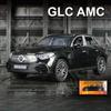 1:32 GLC400 Внедорожник Литой Модель Автомобиля Металлическая Литая Игрушечная Машинка Модель Автомобиля Симуляция Звука и Света Коллекция Детские Подарки