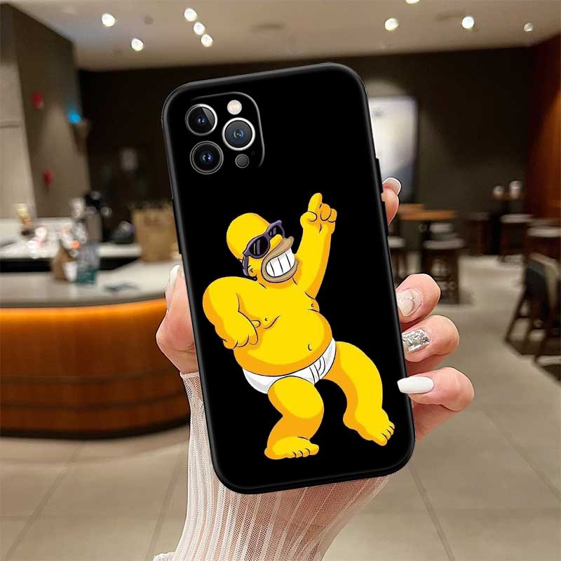 UP45 S-Simpsons New High-End Shell Phone Case for iPhone SE X XS XR 16E 17 11 Pro Max 8 7 6 6s Plus Air