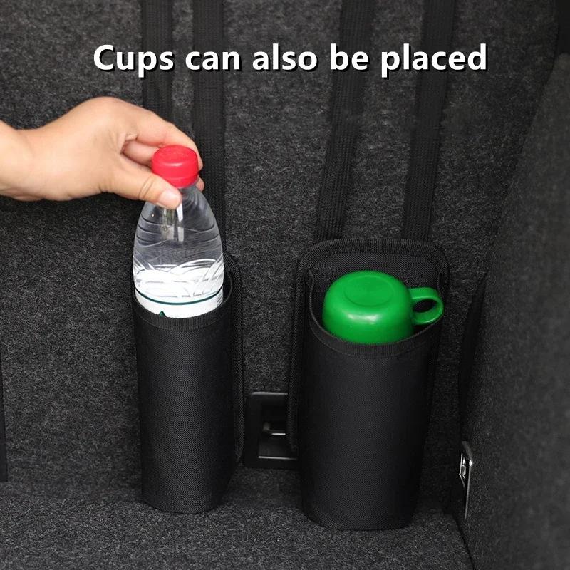 Сумка для хранения огнетушителя в багажнике автомобиля, держатель на спинку сиденья, подвесная сумка для огнетушителя, органайзер для багажника, аксессуары