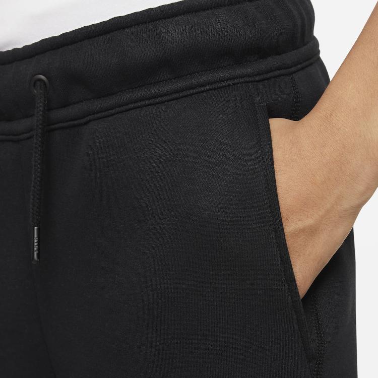 Nike Спортивная одежда для детей, флисовые джоггеры, черные/черные/черные, детская уличная одежда FD3287-010