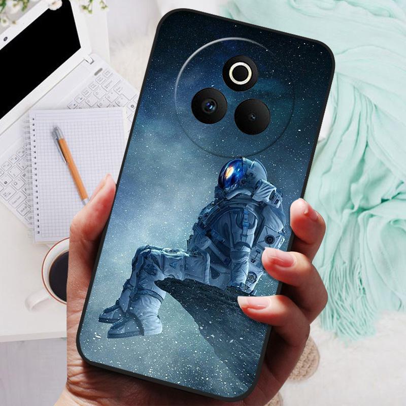 Для Realme P3 Pro 5G Чехол Силиконовая Задняя Крышка Чехол для Телефона для Realme P3 Ultra 5G Чехлы P 3 Pro Мягкий бампер coque Ударопрочный Fundas