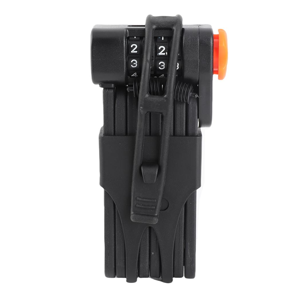 Bike Lock Combination Secure Two Bikes Anti Theft Combination Folding Lock Alloy Crafted Password Convenient and