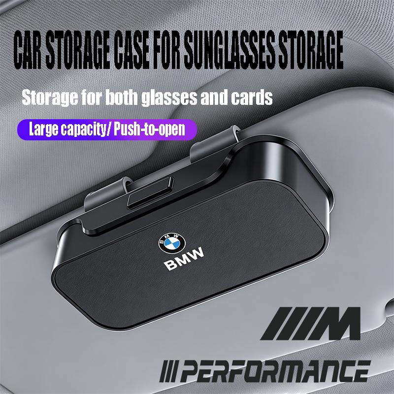 DSA1 CAR STORAGE CASE FOR SUNGLASSES STORAGE BOX Valve Cap For BMW X1 X2 X3 X5 X4 X6 X7 iX3 F20 F10 F07 E70 E46 E90 E92 E60 E39