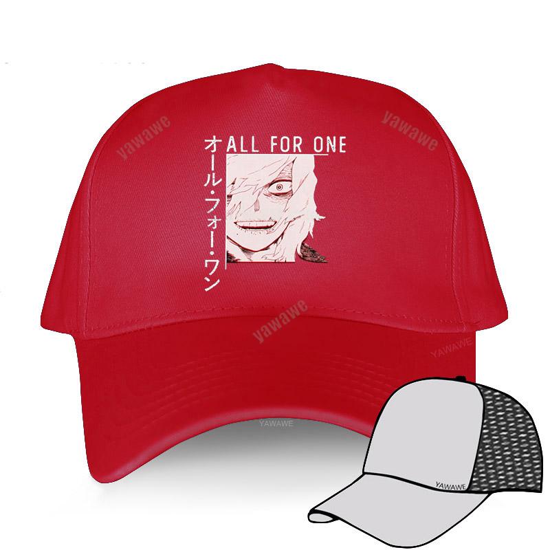 New Yawawe Man High Quality Cap Tomura Shigaraki Graphic Japanese Anime Manga Boku No Hero Academia Women's Baseball Caps