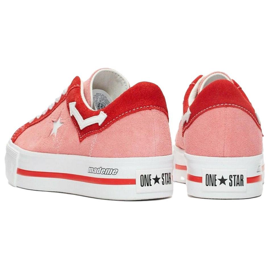 Converse Женская обувь на платформе с одной звездой, низкая, MadeMe, розовый, 563730C