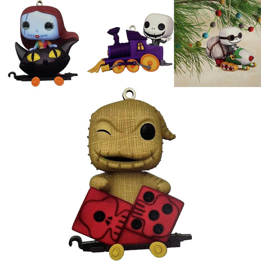 Уникальный Подвеска на елку Кошмар перед Рождеством Джек Салли Рождественское украшение на Хэллоуин