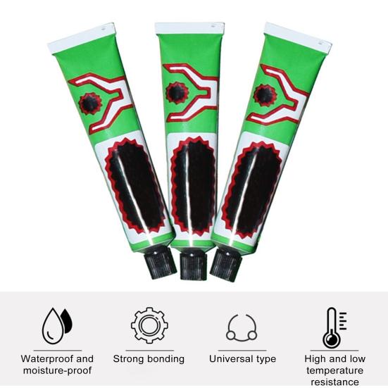3Pcs Bike Tire Repair Glues Strong Adhesion Compact Size Portable Tire Inner Tube Puncture Repair Glues Bicycle Sealant