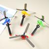Pull Wire Bamboo Dragonfly Draw Rope Outdoor Airplane Toy Gift Aviation Model Copter  Children's