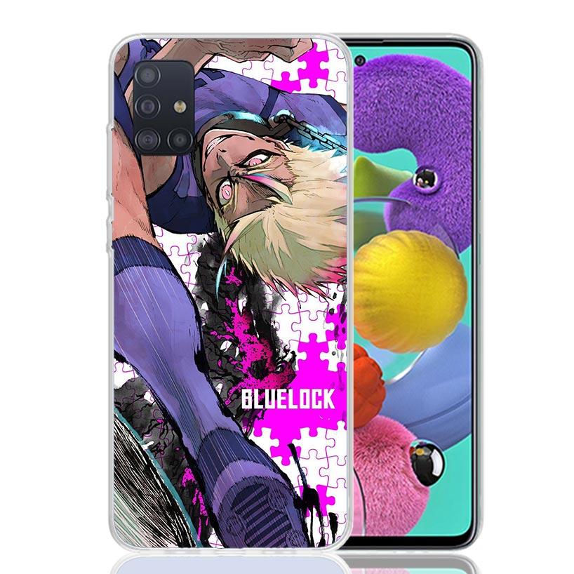 Чехол для телефона Blue Lock Shidou Ryusei для Samsung Galaxy A52 A32 A22 A12 A02S A50S A30S A51 A31 AA71 Note 20 Ultra 10 S10 Plus Gala